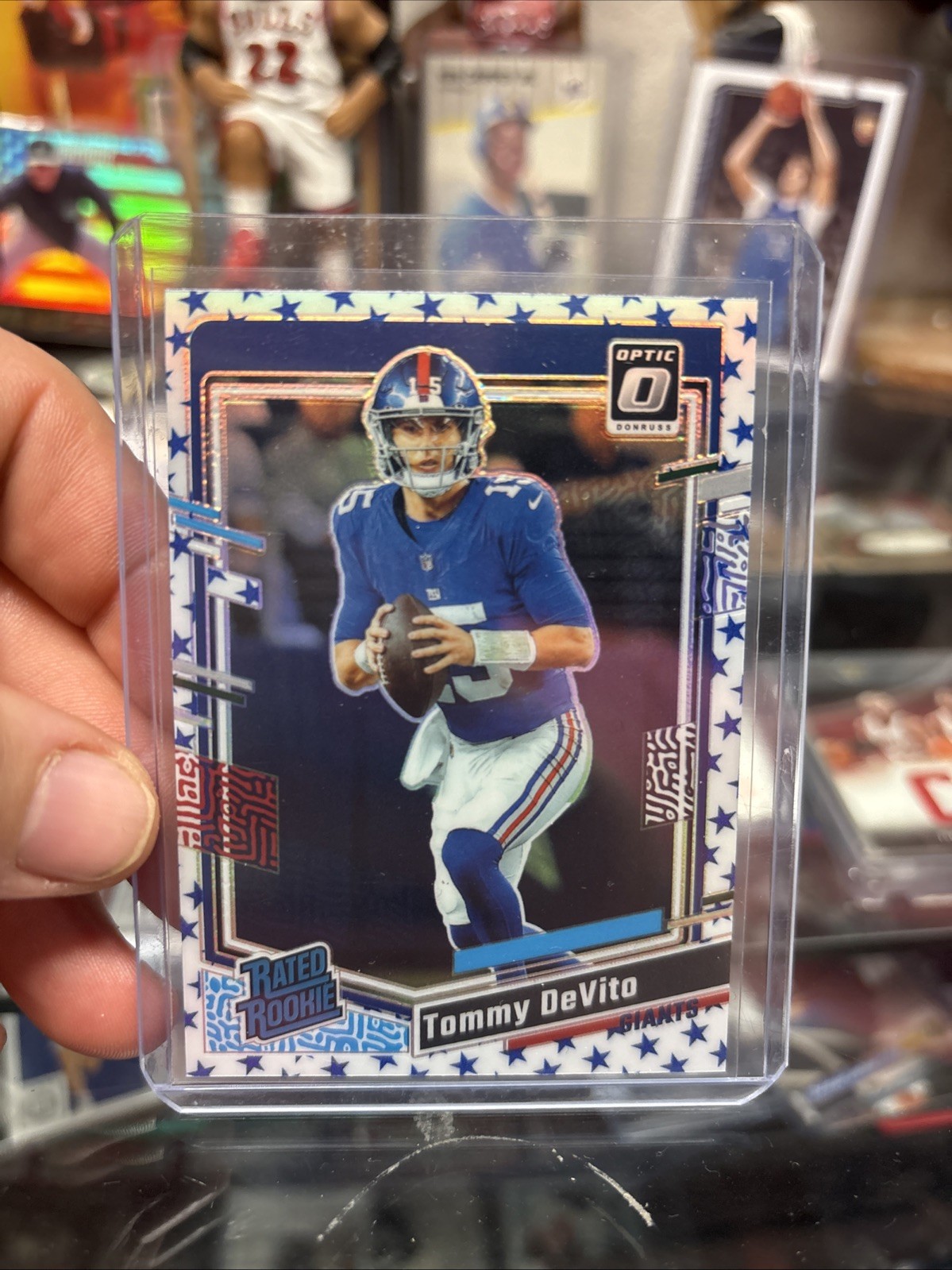 2023 Panini Donruss Optic - Rated Rookie Tommy DeVito #280 Stars Prizm (RC)