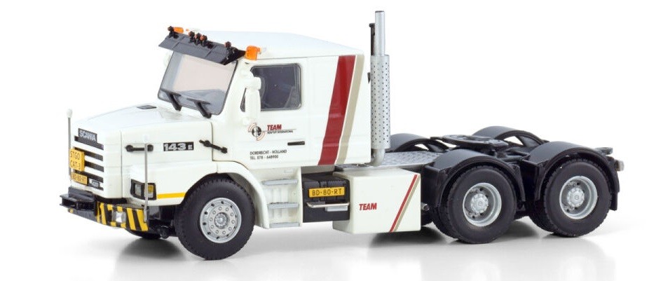 WSI Scania Série 3 Torpedo 6x4 Team HEAVY LIFT échelle 1/50 WSI01-3580