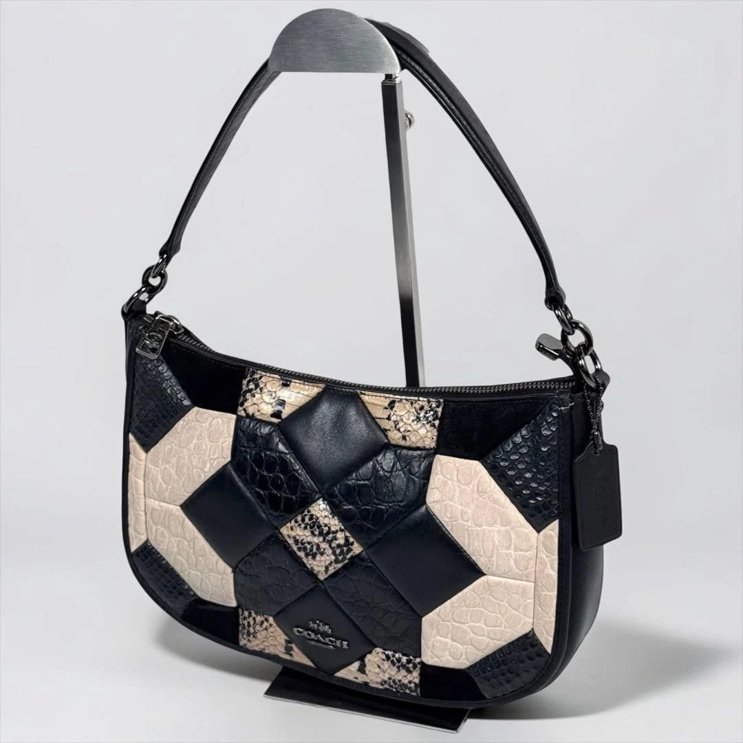 Coach Patchwork Zip Shoulder Bags for Women for sale | eBay