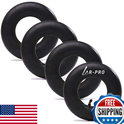 Ar-Pro 4 Pack 2.80/2.50-4 Inner Tube For Hand Trucks Utility Cart Lawn Mowers