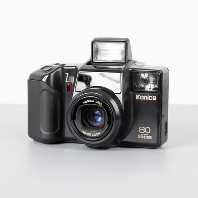 Konica Z-Up 80 Super Zoom - analoge Kleinbildkamera - getestet & funktionsfähig
