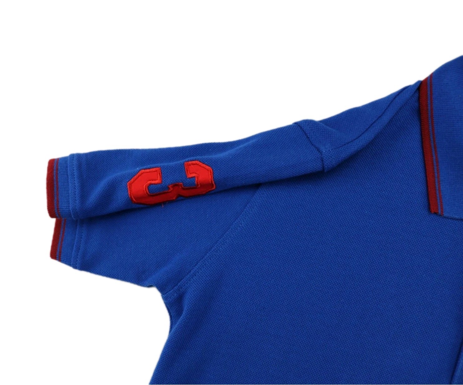 U.S. POLO ASSN. Herren Poloshirt Gr. M Blau Kurzarm Polo Shirt Big Logo image 4