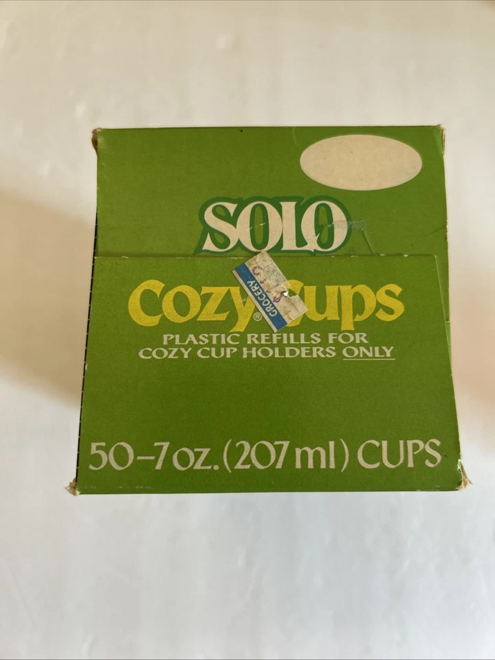 Juego de REVESTIMIENTOS de Recarga de Bebida Solo Acogedora De Colección Solo Desechable 50 7oz Foto 2 de 4