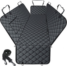 Waterproof Dog Car Seat Cover for Back Seat - Durable, Scratch Proof Pet Hammock