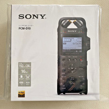 Sony PCM-D10 High-Res Linear PCM Recorder 192kHz/24bit XLR TRS Interface New