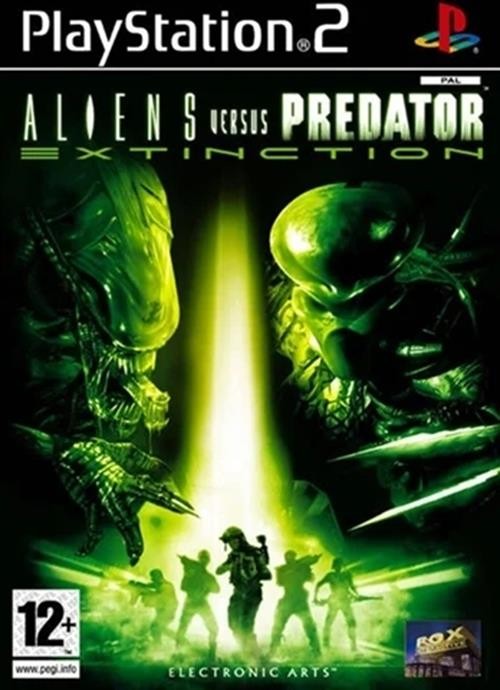 Alien Vs Predator Extinction - Videojuego de estrategia Sony PS2 PlayStation 2