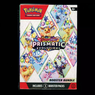 Pokémon   Prismatic Evolutions Booster Bundle (Englisch) SEALED   NEU - OVP