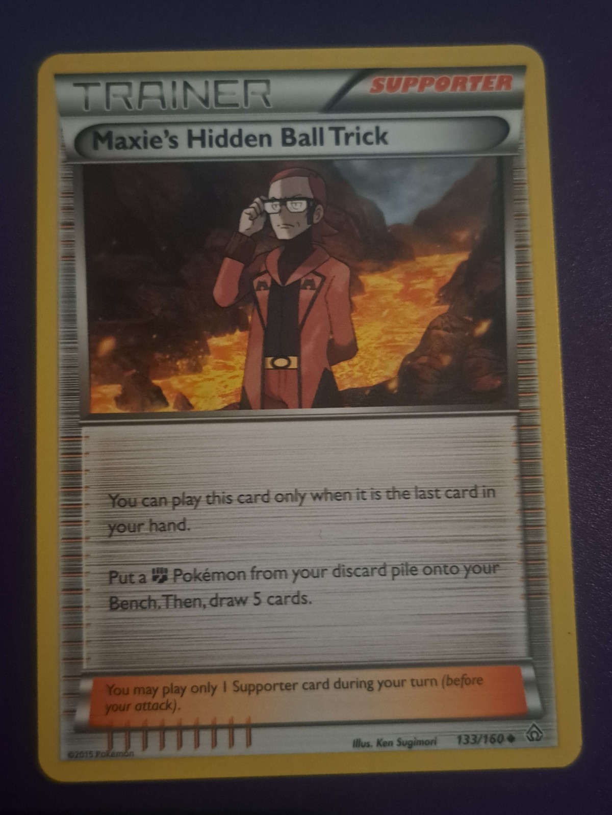 Maxie's Hidden Ball Trick 133/160 XY-Primal Clash