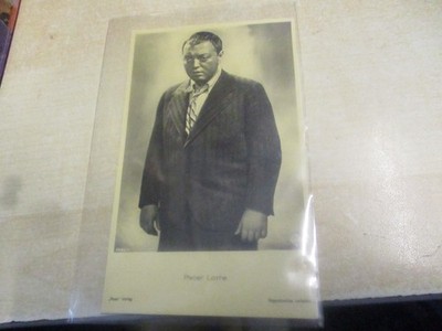 Peter Lorre M A City Looking For A Killer Ross Card With Org Autograph 1930