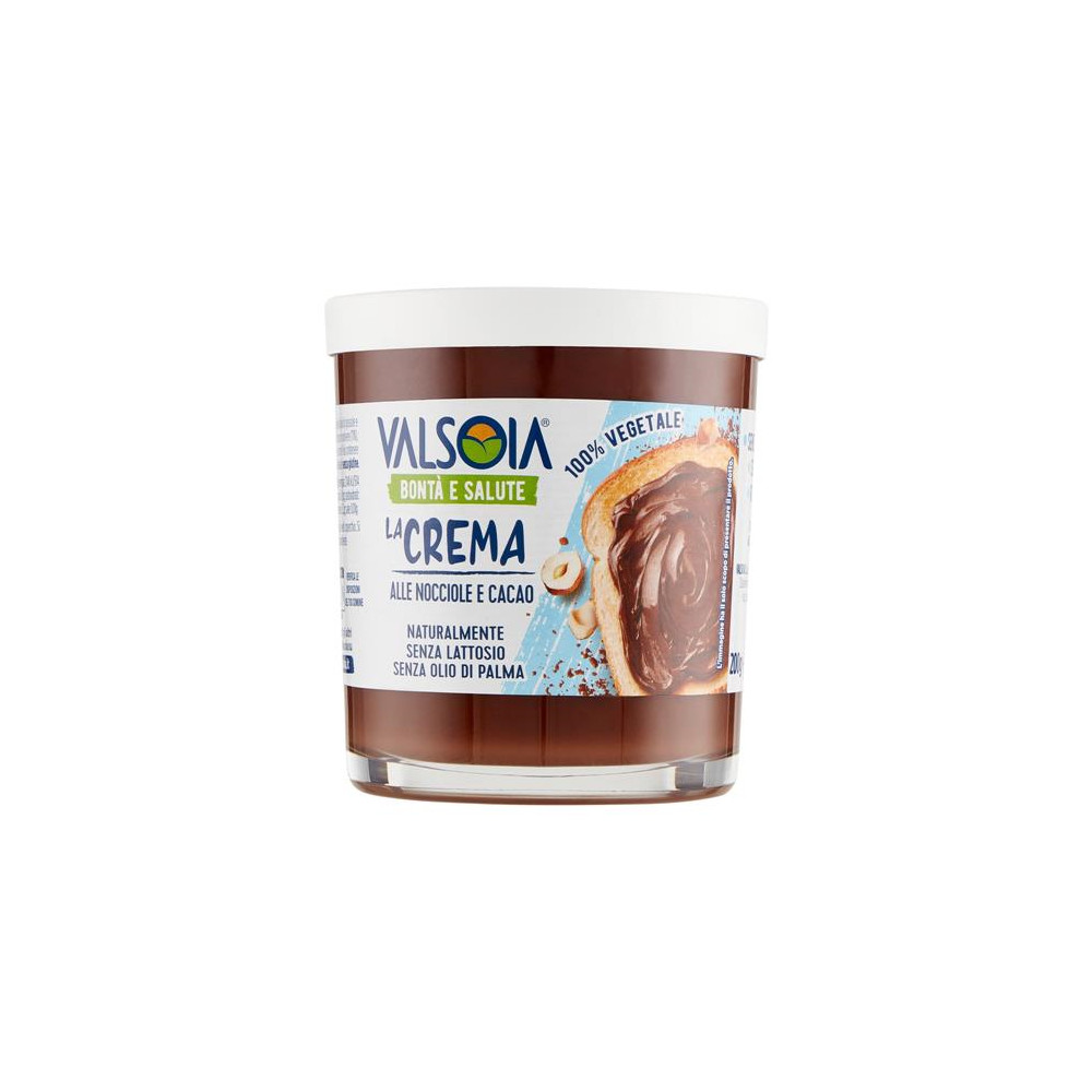 Valsoia Crema De Avellanas Y Cacao 100% Vegetal 200 Gr