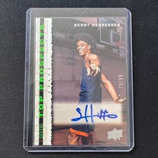 🐙ZG 2022 UD GOODWIN CHAMPIONS TOP PROSPECT AUTO /99 SCOOT HENDERSON