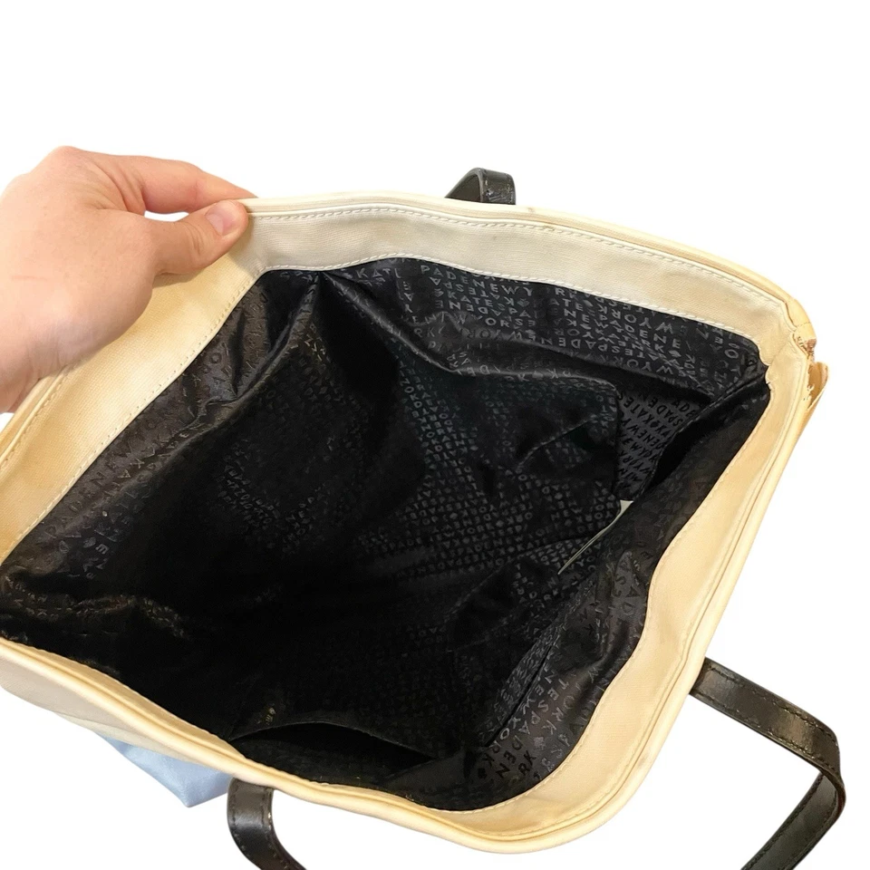 Bolso Cartera Kate Spade Jazz Things Up Genial Gato Negro Gatito Francis *DEFECTUOSO* Foto 4 de 4