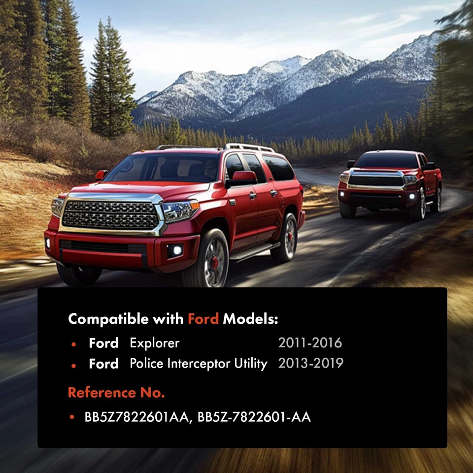 Maçaneta interna traseira esquerda para Ford Explorer Police Interceptor Utility - Imagem 2 de 4