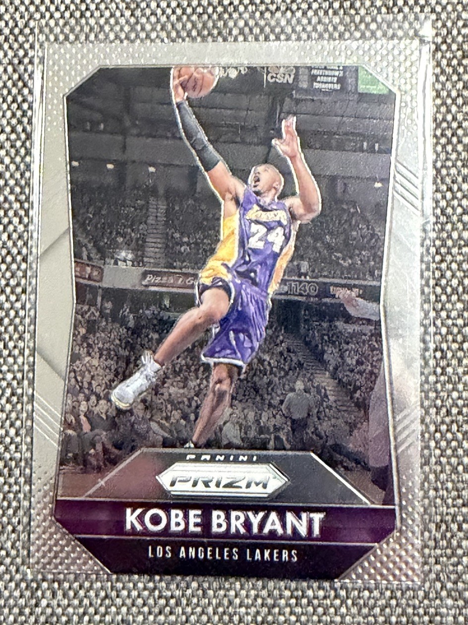 Panini 2015-16 Prizm Kobe Bryant #182 Los Angeles Lakers Basketball Base 