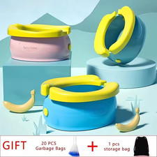 Folding Travel Baby Toilet Pot Urinal for Children Baby Pot Child Toilet Portabl