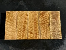 Hawaiian Curly Mango Knife Blocks / Craft Wood #14509