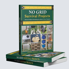 No Grid Survival Projects Paperback Book Engl...