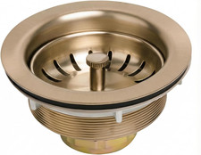 Champagne Bronze Kitchen Sink Drain - Fit 3.5 Inch Standard Sink - Fit 1.5 Inch