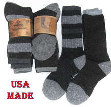 2 Pairs Womens Magellan Soft Acrylic Merino Wool Blend Cushioned Thermal Socks