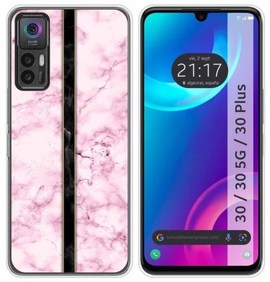 Silikonhülle Für TCL 30 / 30 5G / 30 Plus Marmor Design 04 Muster