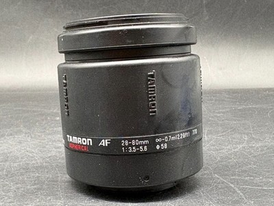 Tamron AF Aspherical 28-80mm  1:3.5-5.6  Canon EOS  Autofokus 58mm