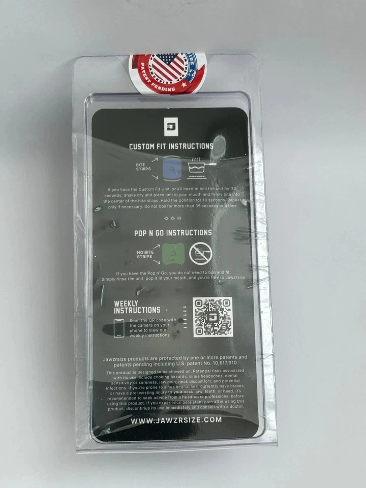 Ejercitador de cara y cuello Jawzrsize Pop N Go Jaw - Tono + Apriete + Fortalecer Foto 2 de 2