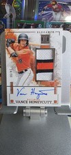 Vance Honeycutt 2025 Panini Impeccable Elegance Jersey Patch Auto /99