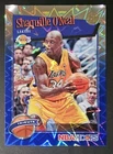 Shaquille O'Neal 2019-20 Hoops HOOPS TRIBUTE BLUE EXPLOSION Insert Card (#'d/49)