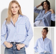 AYR NWOT Deep End Cotton Button Up Shirt Size XL $165