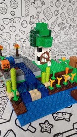 LEGO Minecraft: The Farm (21114) 100% complete with manual, no box.