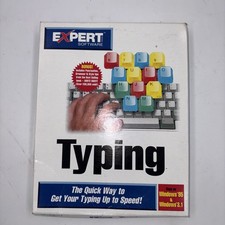 Vintage Expert Software: Typing    Floppy Disc included  Vintage 1995 PC