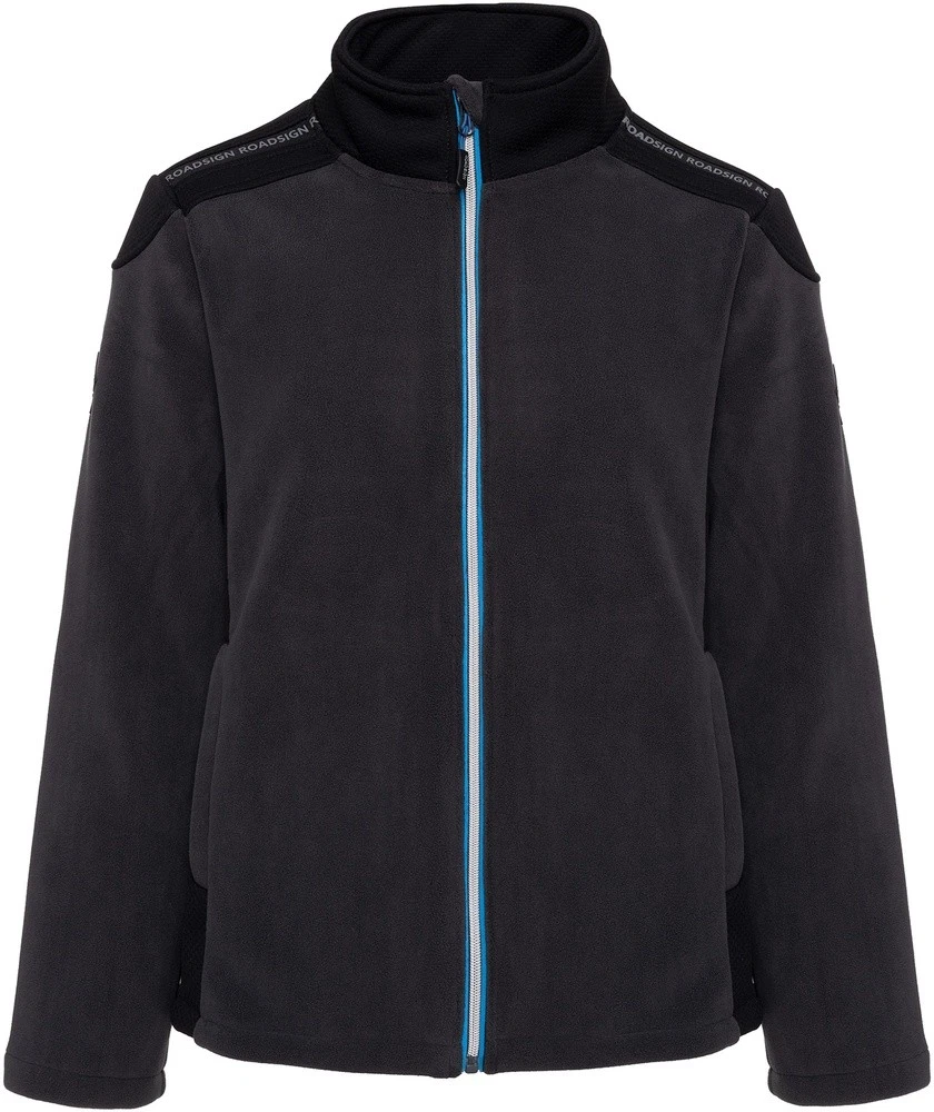 Roadsign Pilotenjacke Anthrazit/Gelb – Herren Nylon Anorak Für Sommer