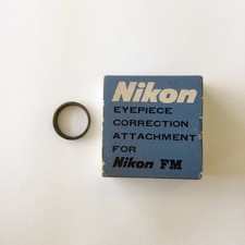 NIKON 0.5 EYEPIECE CORRECTION ATTACHMENT Lens for FM3A FM2 FA FE FM in Box