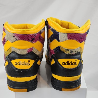 2008 Adidas Jeremy Scott JS Artillery Hi Top Mens 11.5 Dark Knight