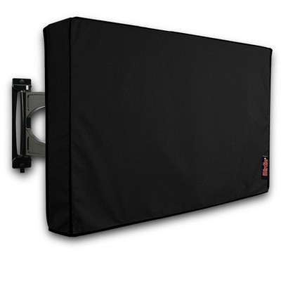 Outdoor TV Cover 50 Inch Waterproof 47.5 L x 30 H Black 600D iBirdie Size 47.5L