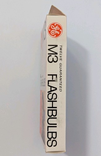 Lampadine flash vintage 12pz M3 GE General Electric flash nuove con scatola - Foto 4 di 6