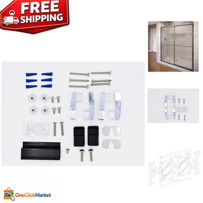 DIY-Friendly Chrome Sliding Shower Door Parts - Improve Your Shower Experience
