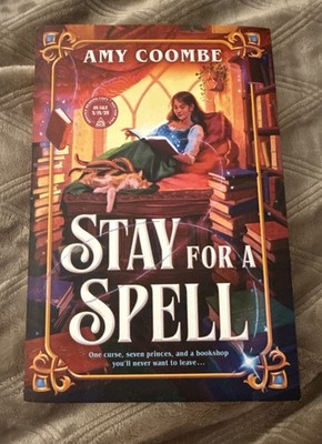 Stay For A Spell ARC by Amy Coombe Advanced Reader Copy