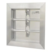 Canarm Sr3216x16 Manual Damper, Aluminum, Square