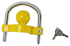 Universal Coupler Trailer Hitch Security Lock - Fits 1 7/8", 2", 2 5/16" Ba...