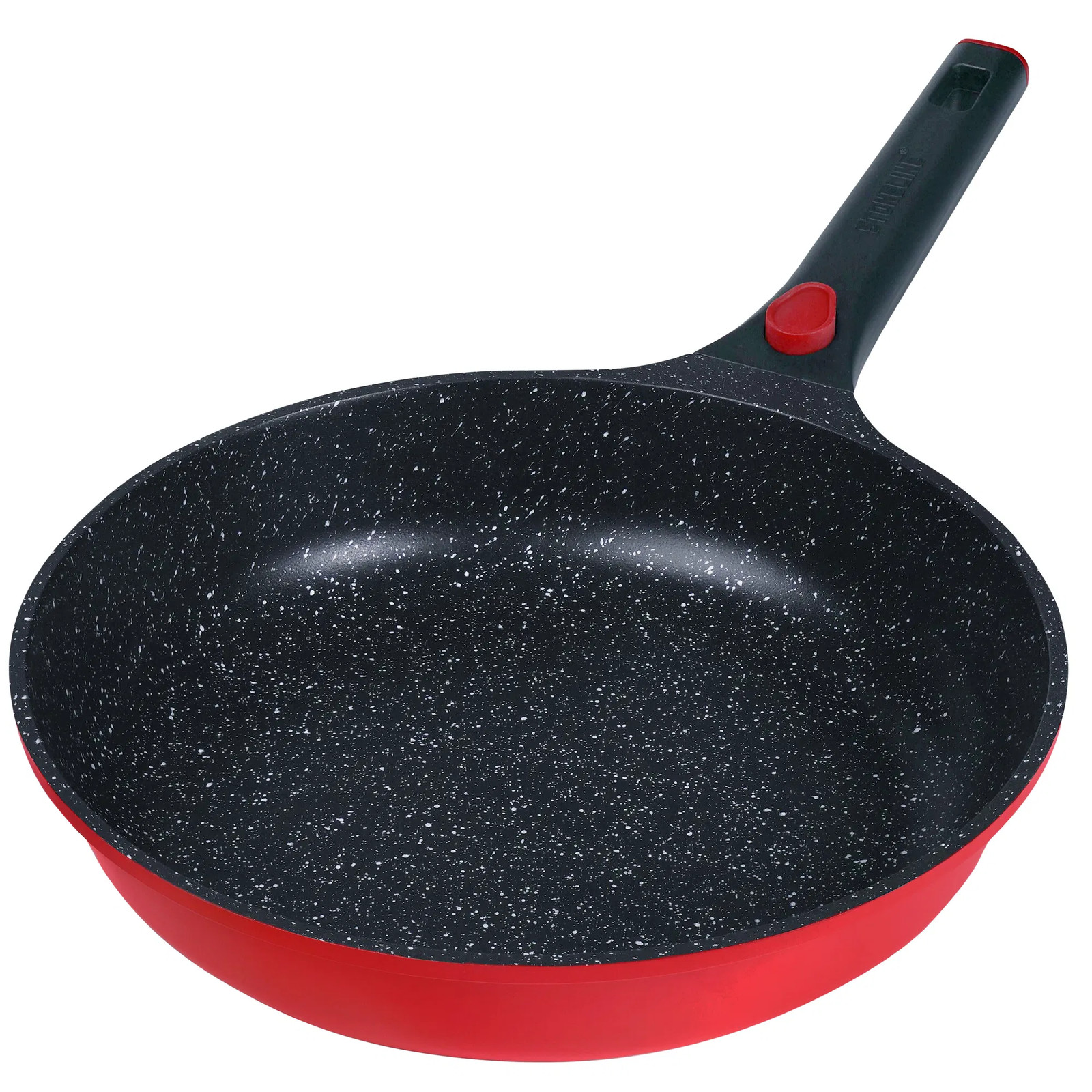 STONELINE SMART Bratpfanne 28 cm, Große Pfanne Aluguss, Abnehmbarem Griff