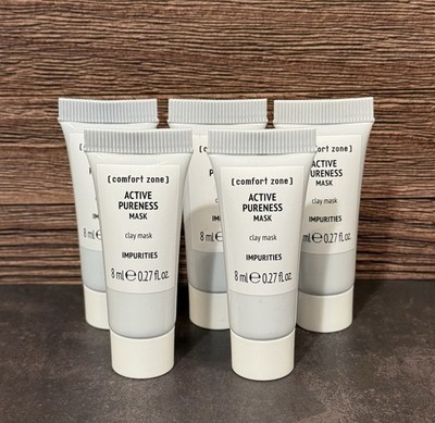 Comfort Zone Active Pureness Face Mask .27oz/8ml Lot Of 5 Mattifying Clay
