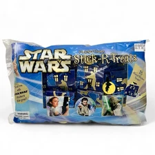 Star Wars Jedi Stickers 2002 Vintage Halloween Haunted House Stick R Treats New