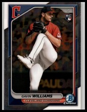 2024 Bowman Chrome #77 Gavin Williams