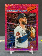 2026 Topps Heritage Christian Walker Chrome Pink Sparkle Refractor Astros