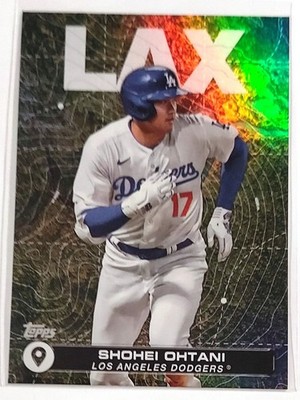 Shohei Ohtani 2024 Topps Series 2 City to City #CTC-1 LAX Los Angeles Dodgers