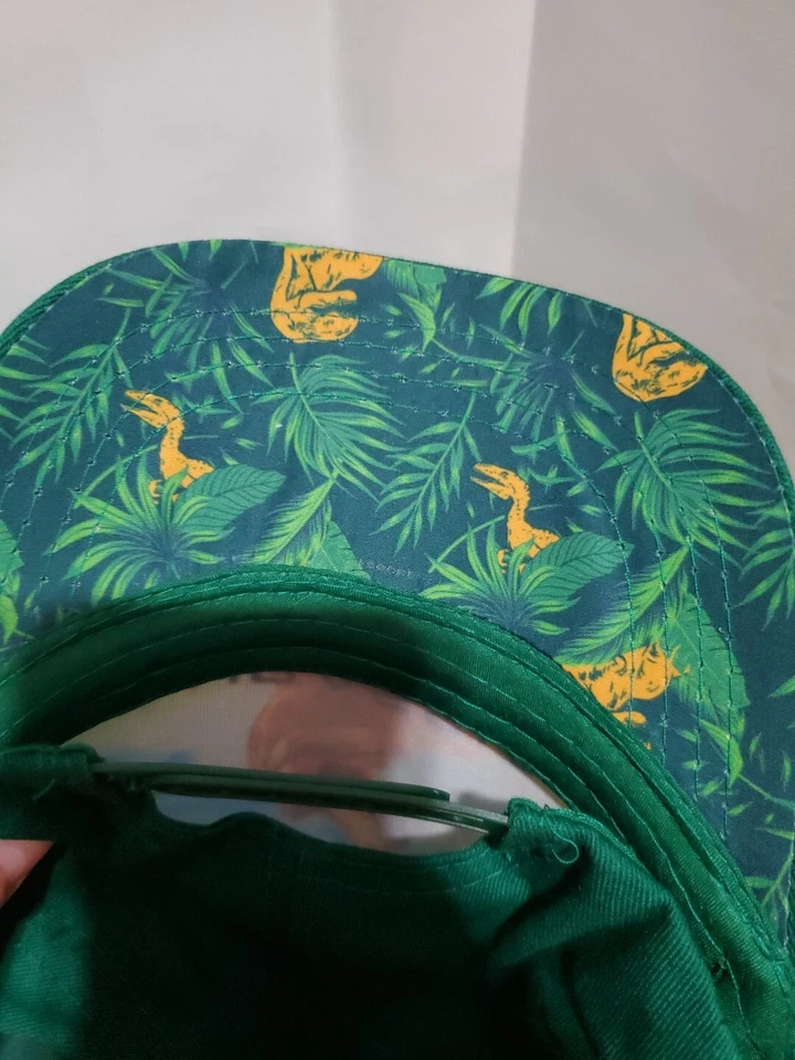 Gorra de béisbol Jurassic Park ajustable Snapback niños dinosaurio T-Rex de colección Foto 3 de 4