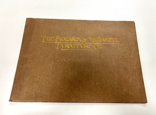 The Bogardus-McDanell Furniture Co. January 1911 Catalog