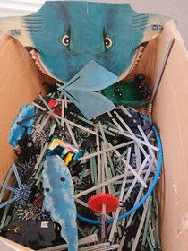 Huge K&rsquo;nex Knex Lot Roller Coaster 1000s OF PIECES 22lbs