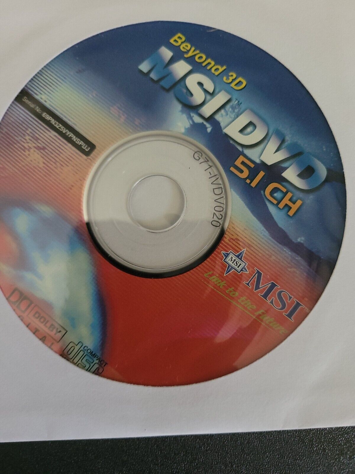 Beyond 3D MSI DVD 5.1CH - Micro-Star 5.1 CH CD